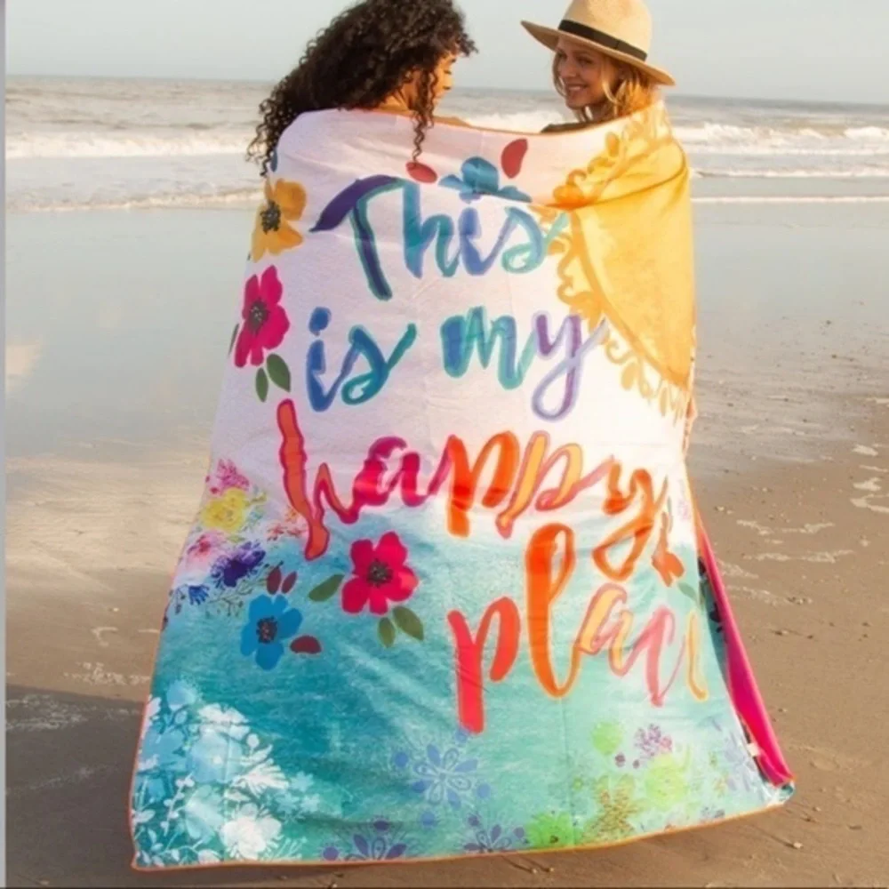 Extra Large Microfiber Beach Towel Super Absorbent BRAND NEW